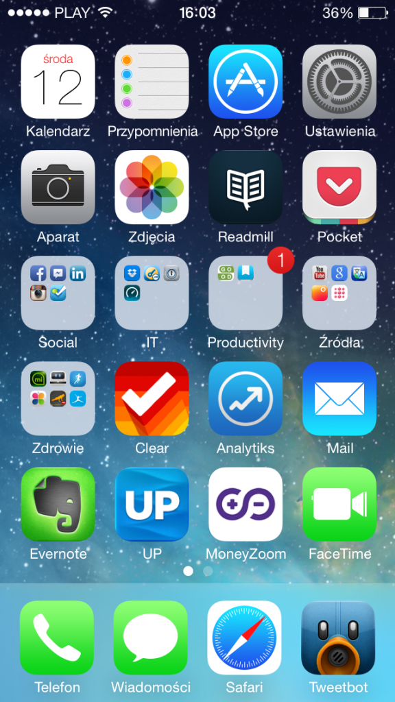 iOS 7 - Spring Board